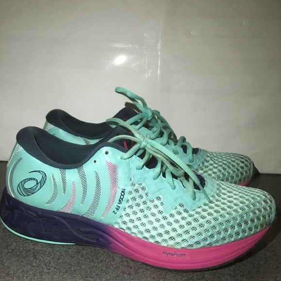 Asics Shoes - ASICS  NOOSA FF 2 Running Shoes Blue Womens-T869N